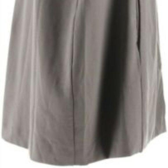 NWT LISA RINNA CHIC ASYMMETRIC CHARCOAL ZIP VEST LARGE - Picture 8 of 11